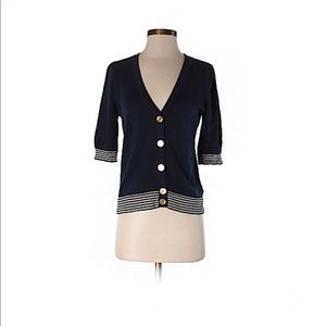 Juicy Couture cardigan, size Medium, dark blue